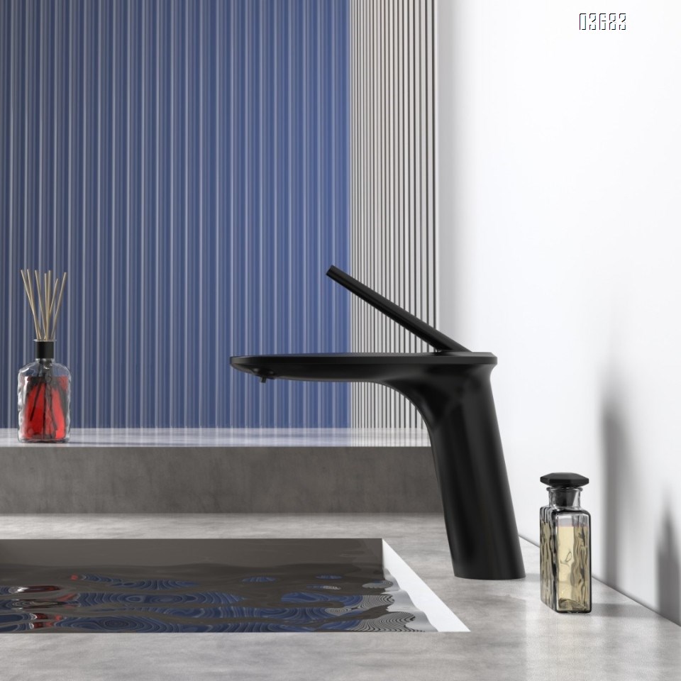 Gun gray pressurized splash-proof Basin sink faucet with hot and cold water for home use Basin Faucets Mixer Sink Tap