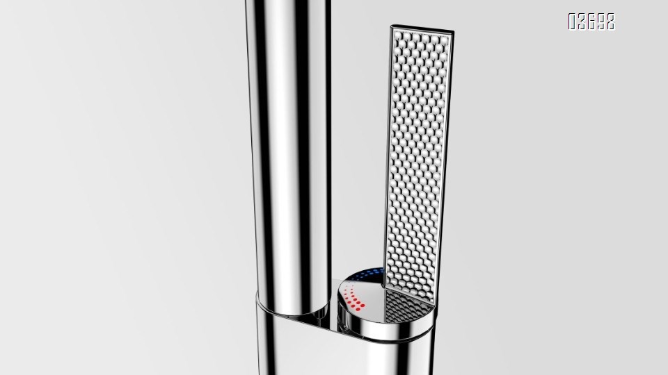 Retractable and Height-Adjustable Bathroom Basin Faucet in Gray, Dual-Temperature Rotating Pull-Out Basin Faucet – Premium Lightweight Luxury Collection