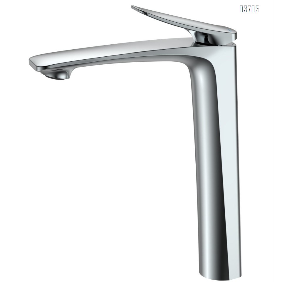 All-copper washbasin faucet, cold and hot water, rose gold finish, bathroom countertop basin faucet with elevated base, gunmetal gray