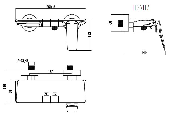 Brass Shower Head, Thermostatic Faucet Shower Head Set