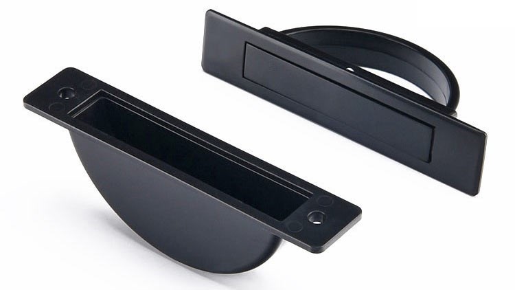 180° Rotating Concealed Concealed Zinc Alloy Tatami Handle Hardware Cabinet, Door, Drawer, Wardrobe, Tatami