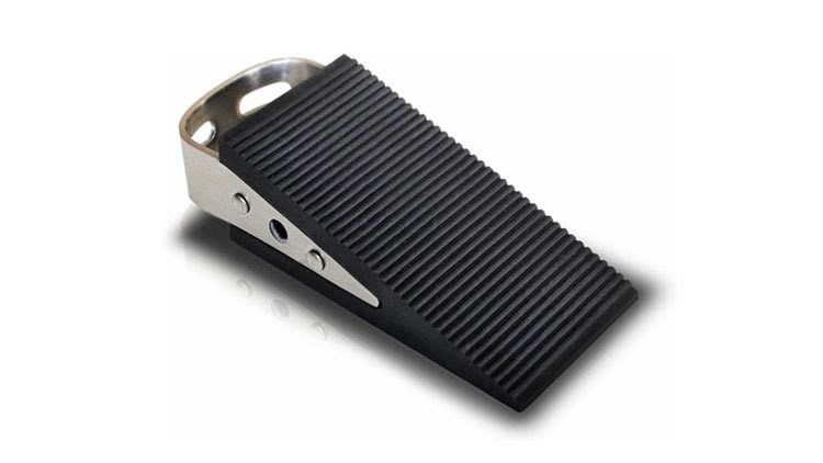 LARGE Rubber Door Stopper - Door Stop That Wont Scratch Floor or Door - Works On All Surfaces