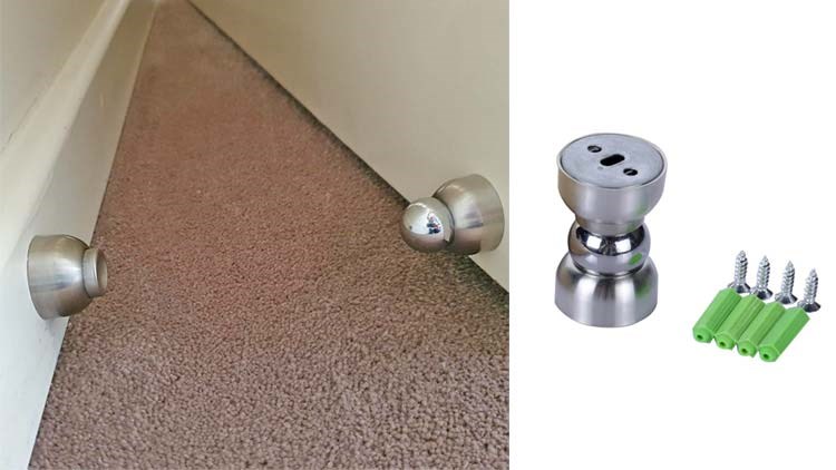 Stainless Steel Door Magnetic Door Stopper Bedroom Door