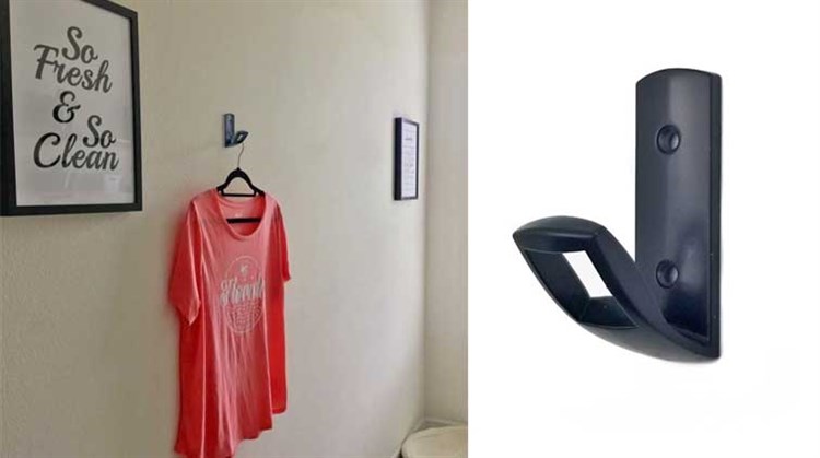 Coat Hooks Wall Mounted Towel Hooks Heavy Duty Single Robe Hanger for Bathroom Kitchen Office
